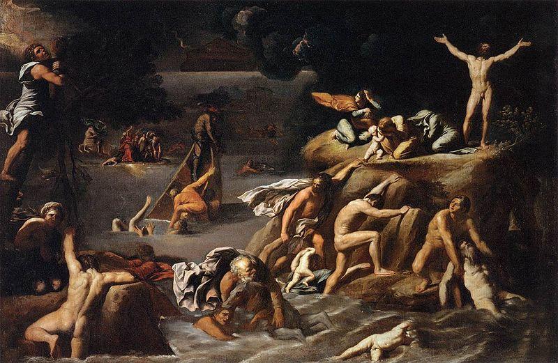 Agostino Carracci Flood oil painting picture